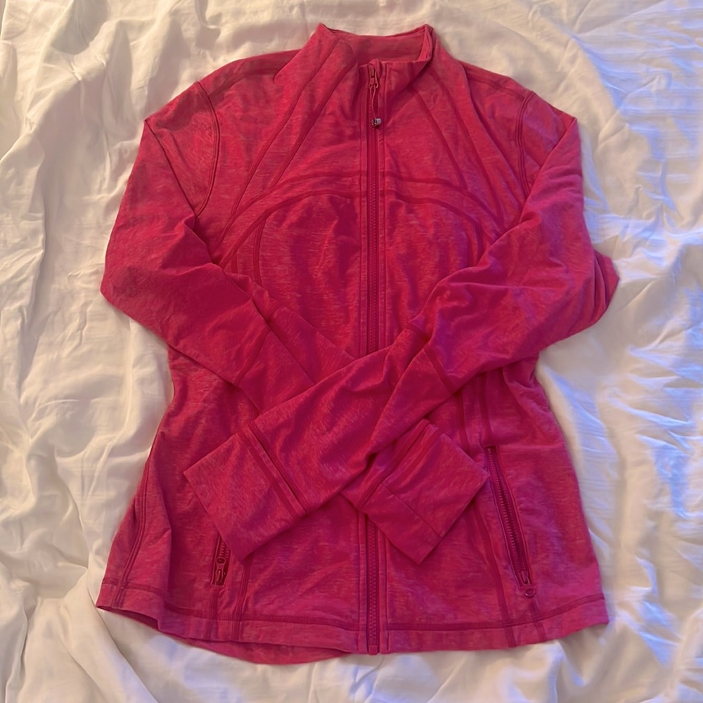 Lululemon Define Jacket in Heathered Pink